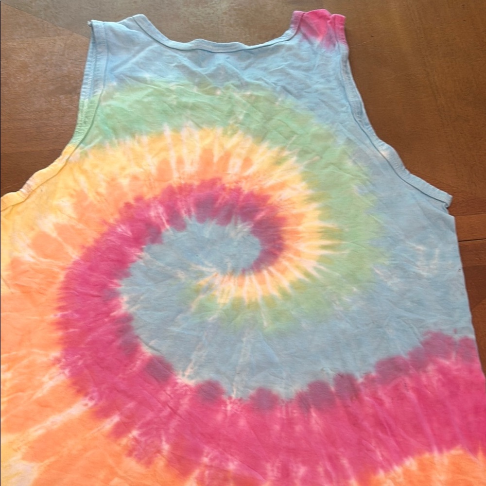 Riley Colorful Tie-Dye Tank Top - Picture 4 of 6
